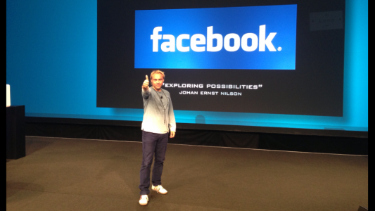 2000 people from 33 countries waiting in the audience at Facebook